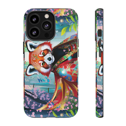 Cybernetic Red Panda Phone Cases