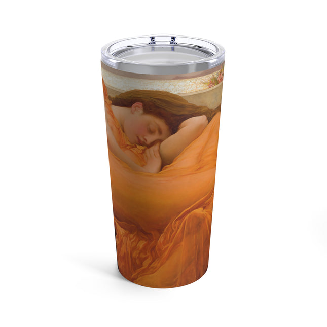 Flaming June by Frederic Leighton Tumbler 20oz