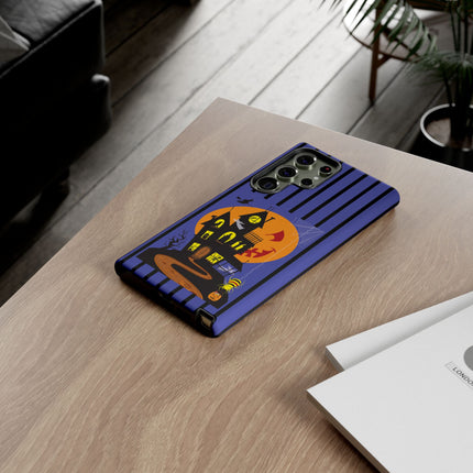 Halloween Night at the Haunted House Phone Cases