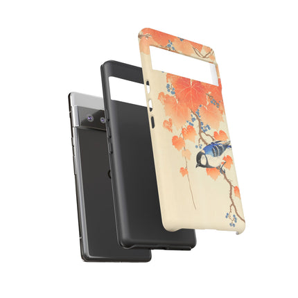 Japanese Bird and Branch by Ohara Koson Phone Cases