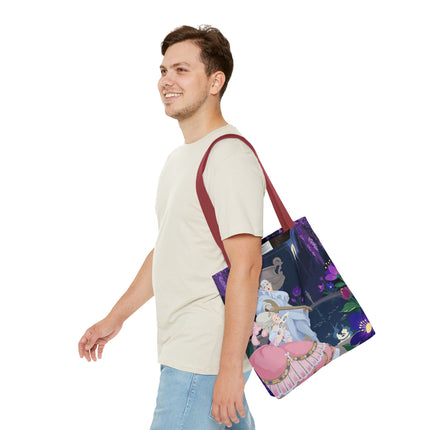 🌙🎶 The Moonlit Garden Serenade Tote Bag – Art Deco Musical Fantasy