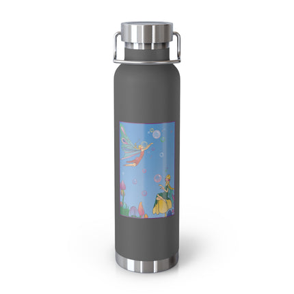 Blossoming Fairy Magic Copper Vacuum Insulated Bottle, 22 oz