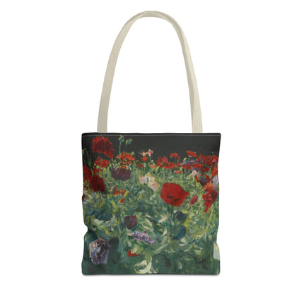 Poppies (A Study of Poppies for Carnation, Lily, Lily, Rose) by John Singer Sargent Tote Bag (AOP)