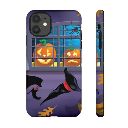 Whimsical Halloween Mischief Phone Cases