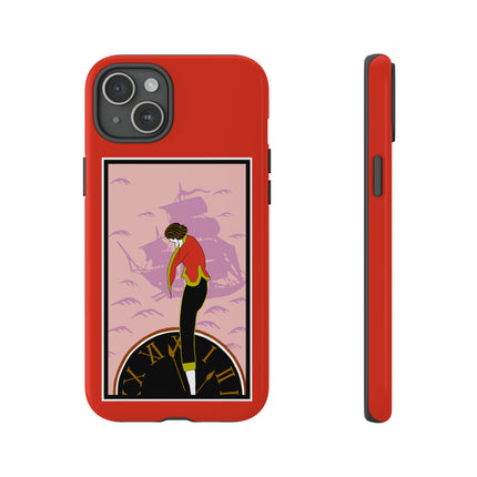 Woman Waiting for her Beloved at 1:59 by Kobayashi Kaichi Phone Case