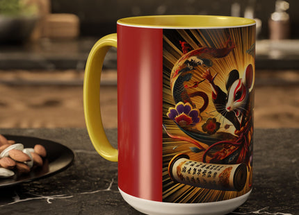 Theatrical Mouse on a Mission Colorful Mugs (11oz, 15oz)
