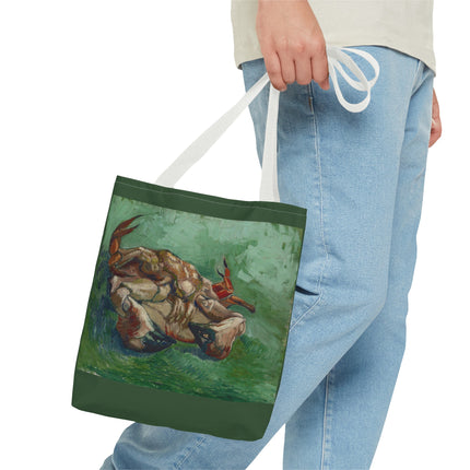 Crab on its Back by Vincent Van Gogh Tote Bag (AOP)
