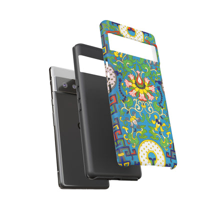 Chinese Floral Illustration by Owen Jones Phone Cases