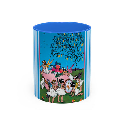Enchanted Easter Gathering Colorful Mugs (11oz, 15oz)