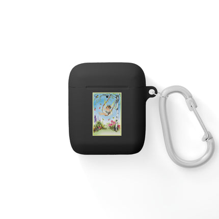 Spring Fairy's Floral Swing AirPods Case