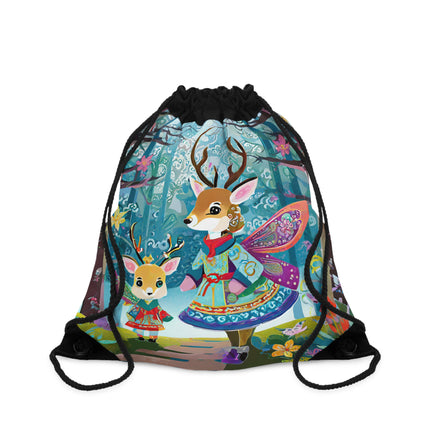 Enchanted Encounter Drawstring Bag
