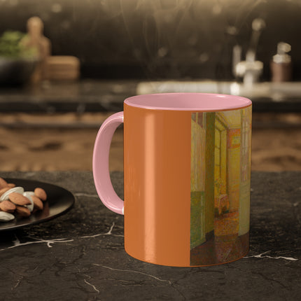 Interior, Window Light by Henri Le Sidaner Colorful Mugs, 11oz