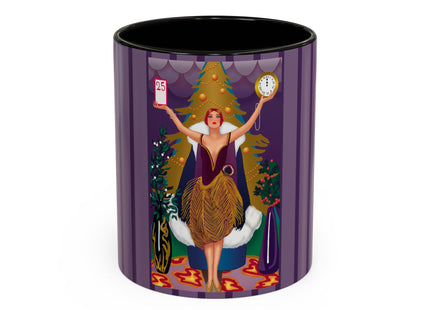 Countdown to Christmas Elegance Colorful Mugs (11oz, 15oz)