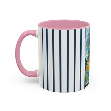 Art Deco Christmas Elegance Colorful Mugs (11oz, 15oz)