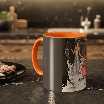 Fairy Tale Elegance Colorful Mugs (11oz, 15oz)