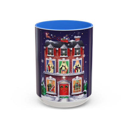 A Christmas Eve Celebration Colorful Mugs (11oz, 15oz)