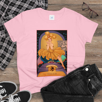 November & Topaz (from the Gem Series) by Sofia Chiostri Women's Midweight Cotton Tee