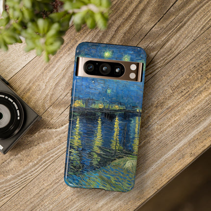 Starry Night Over the Rhone by Vincent Van Gogh Phone Cases