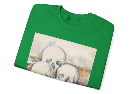 The Three Skulls by Paul Cézanne Unisex Heavy Blend™ Crewneck Sweatshirt