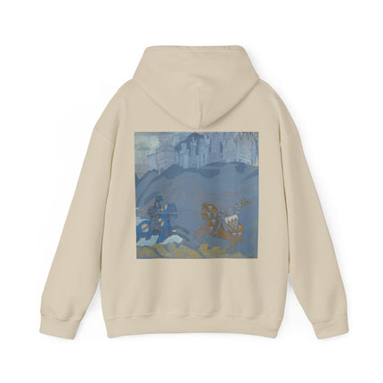 The Duel by Nicholas Roerich Unisex Heavy Blend™ Hooded Sweatshirt