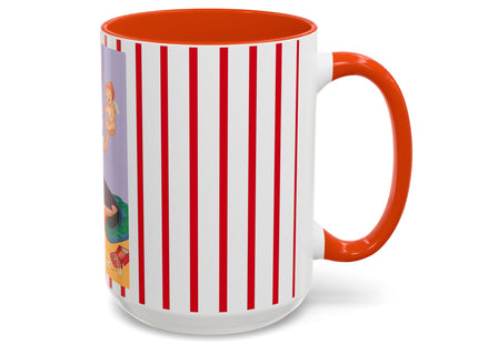 Art Deco Christmas Colorful Mugs (11oz, 15oz)