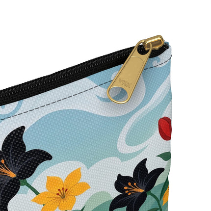 🌹🎭 The Lady Of The Little Dancer Accessory Pouch – Art Deco Floral Fantasy