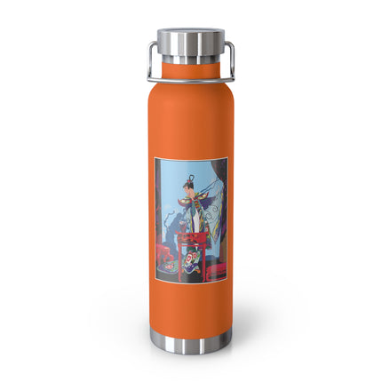 A Visual Journey by Umberto Brunelleschi Copper Vacuum Insulated Bottle, 22oz