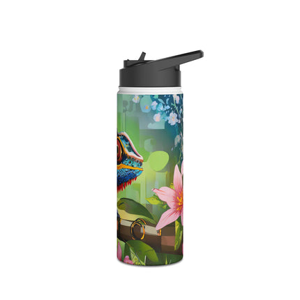 Camouflage Chameleon Stainless Steel Water Bottle