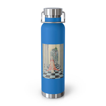 Cadmus Beheld a Female Figure by Virginia Frances Sterrett Copper Vacuum Insulated Bottle, 22oz
