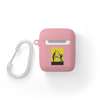 Golden Embrace – 1920s Art Deco AirPods Case