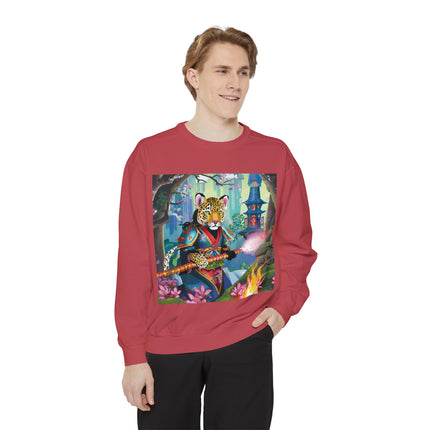 Cyberpunk Leopard Sweatshirt