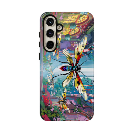 Neon Swarm Phone Cases