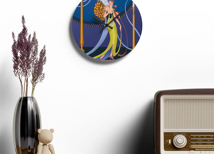 Smoke and Secrets Acrylic Wall Clock