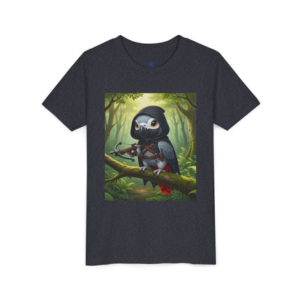 The African Grey Sentinel Youth Short Sleeve Tee