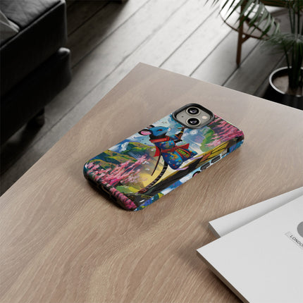 Cyber Samurai Rat Phone Cases