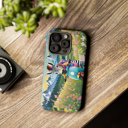 Stripes on Wheels Phone Cases