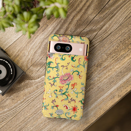 Flower Illustration by Owen Jones Phone Cases