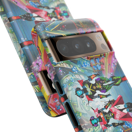Cyber Punk Robot Models Phone Cases