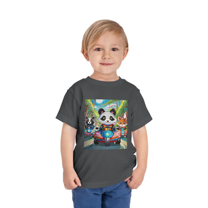 Bumper Car Bonanza Toddler Short Sleeve Tee