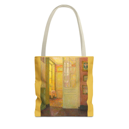 Interior, Window Light by Henri Le Sidaner Tote Bag (AOP)