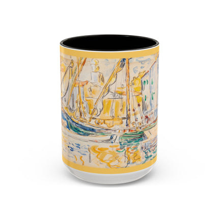 Saint-Tropez by Paul Signac Colorful Mugs (11oz, 15oz)