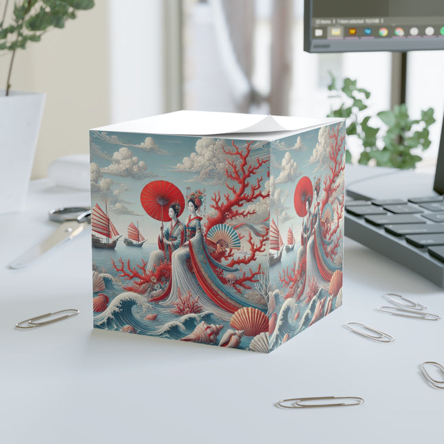 Ladies by the Quiet Sea Note Cube