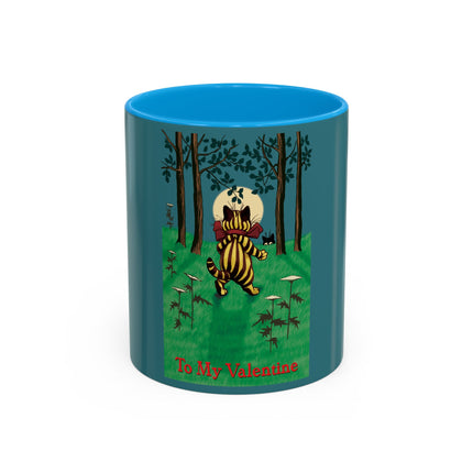 Peekaboo by Louis Wain Colorful Mugs (11oz, 15oz)
