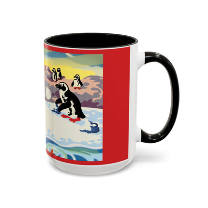 Snowball Shenanigans Colorful Mugs (11oz, 15oz)