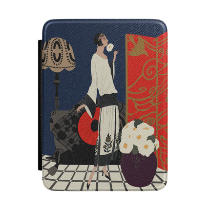 Art Deco Flapper Kindle Case – Elegant Glamour & Timeless Style