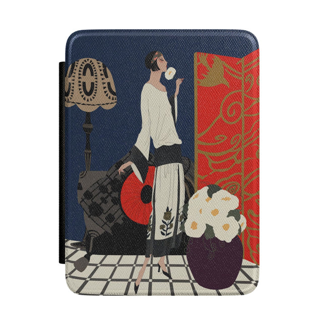 Art Deco Flapper Kindle Case – Elegant Glamour & Timeless Style