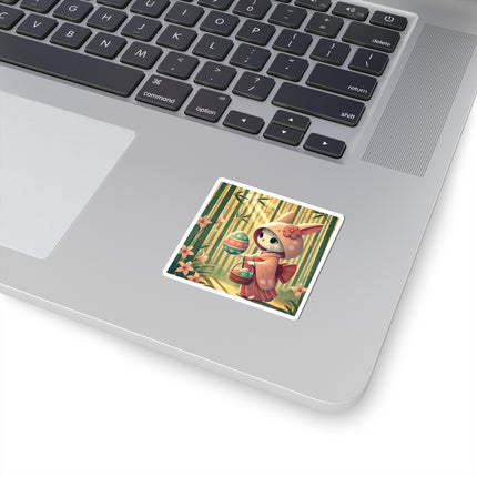 Geisha Kitten’s Easter Kiss-Cut Stickers (4 Sizes)