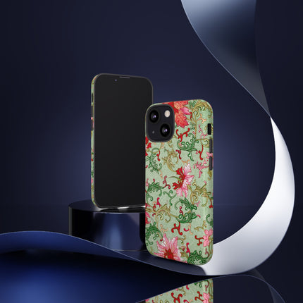 Flower Illustration by Owen Jones Phone Cases
