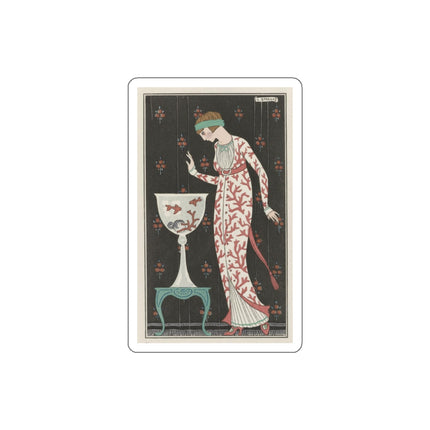 Robe d’intérieur by George Barbier Die-Cut Stickers (5 Stickers)