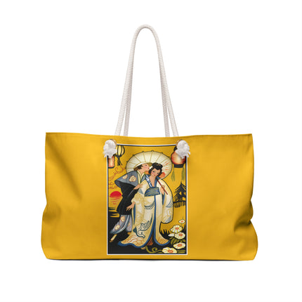 Golden Embrace Weekender Bag